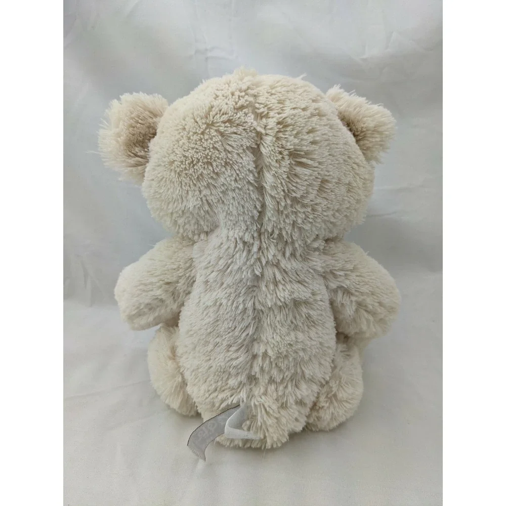Cocalo‎ Bear Plush Rattle Beige 10 Inch Stuffed Animal Toy